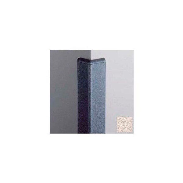 Surface Mounted Corner Guard 90 Degree, 2'' Wings, 4'H W/Caps, Beige Desert